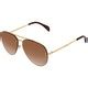 celine cl 41392/s|Celine Brown Mirror Pilot Sunglasses CL41392S J5GQH 58.